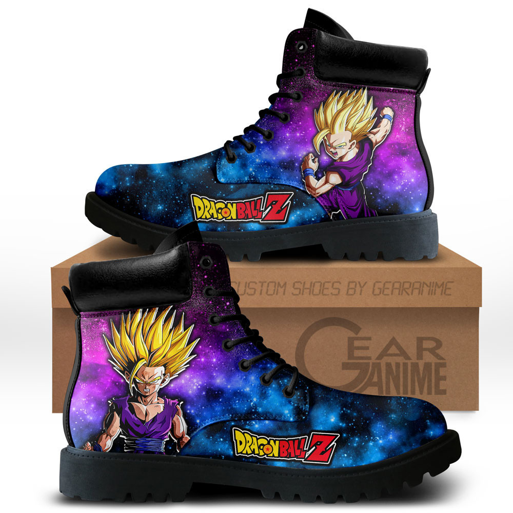 Gohan Super Saiyan Custom Anime Combat Boots NTT051