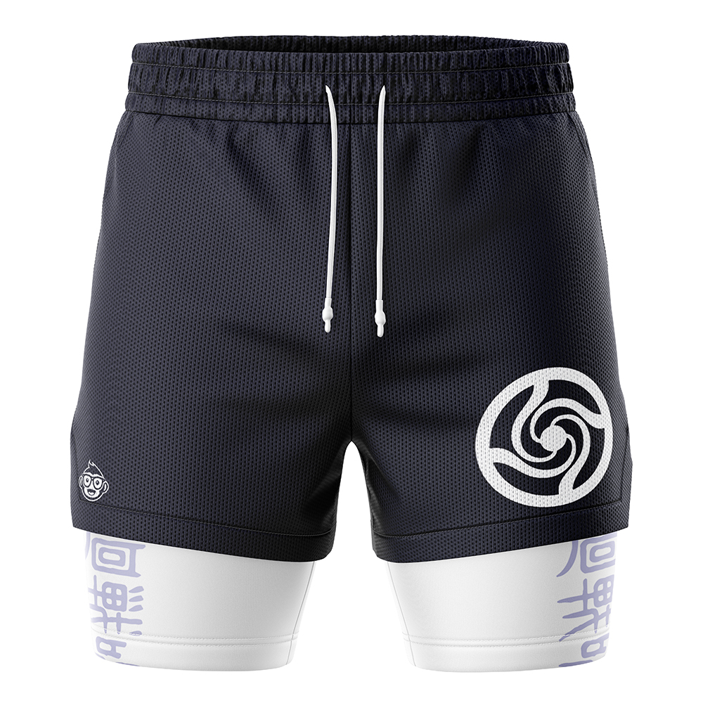 Gojo Satoru Jujutsu Kaisen 2-in-1 Performance Shorts