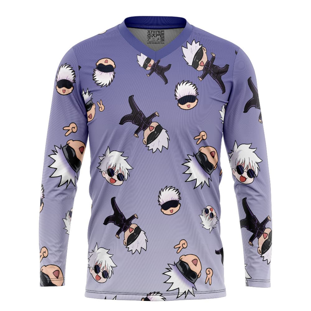 Gojo Satoru Pattern Jujutsu Kaisen Hockey Jersey