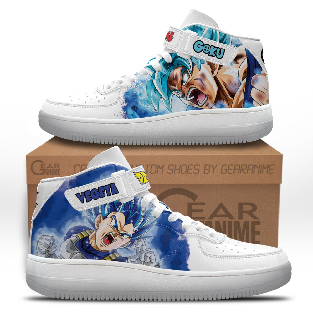 Goku & Vegeta Force Mid Saiyan Blue Edition