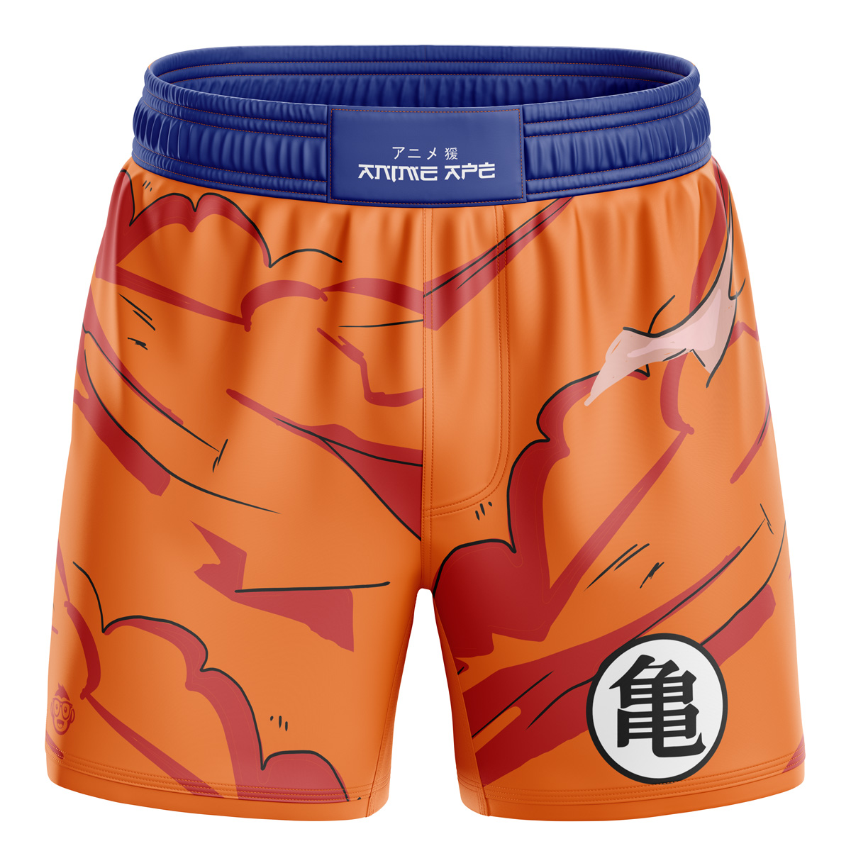 Goku Torn Gi Dragon Ball Z BJJ MMA Fight Shorts