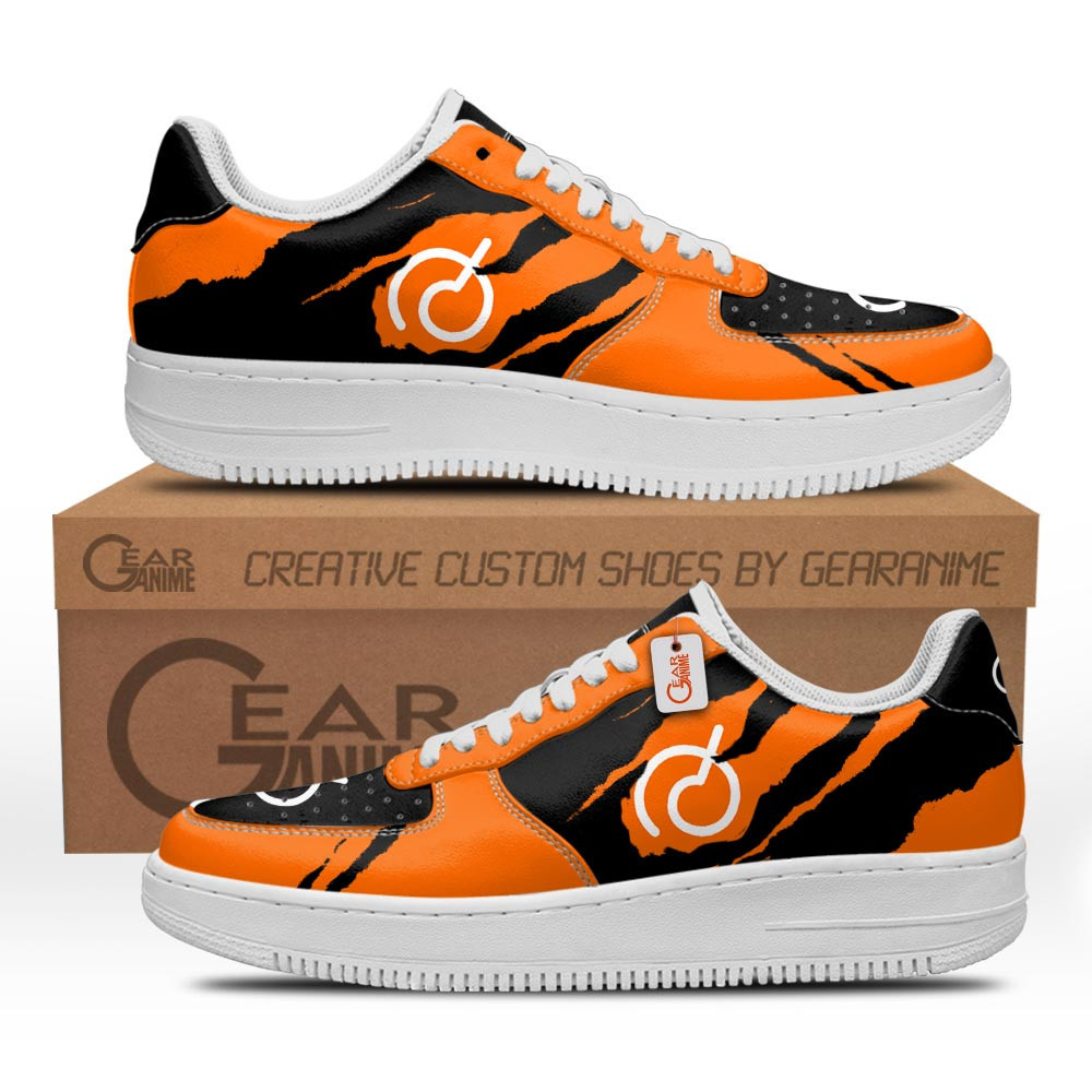 Goku Whis Symbol Custom Anime Low-Top Leather Sneakers