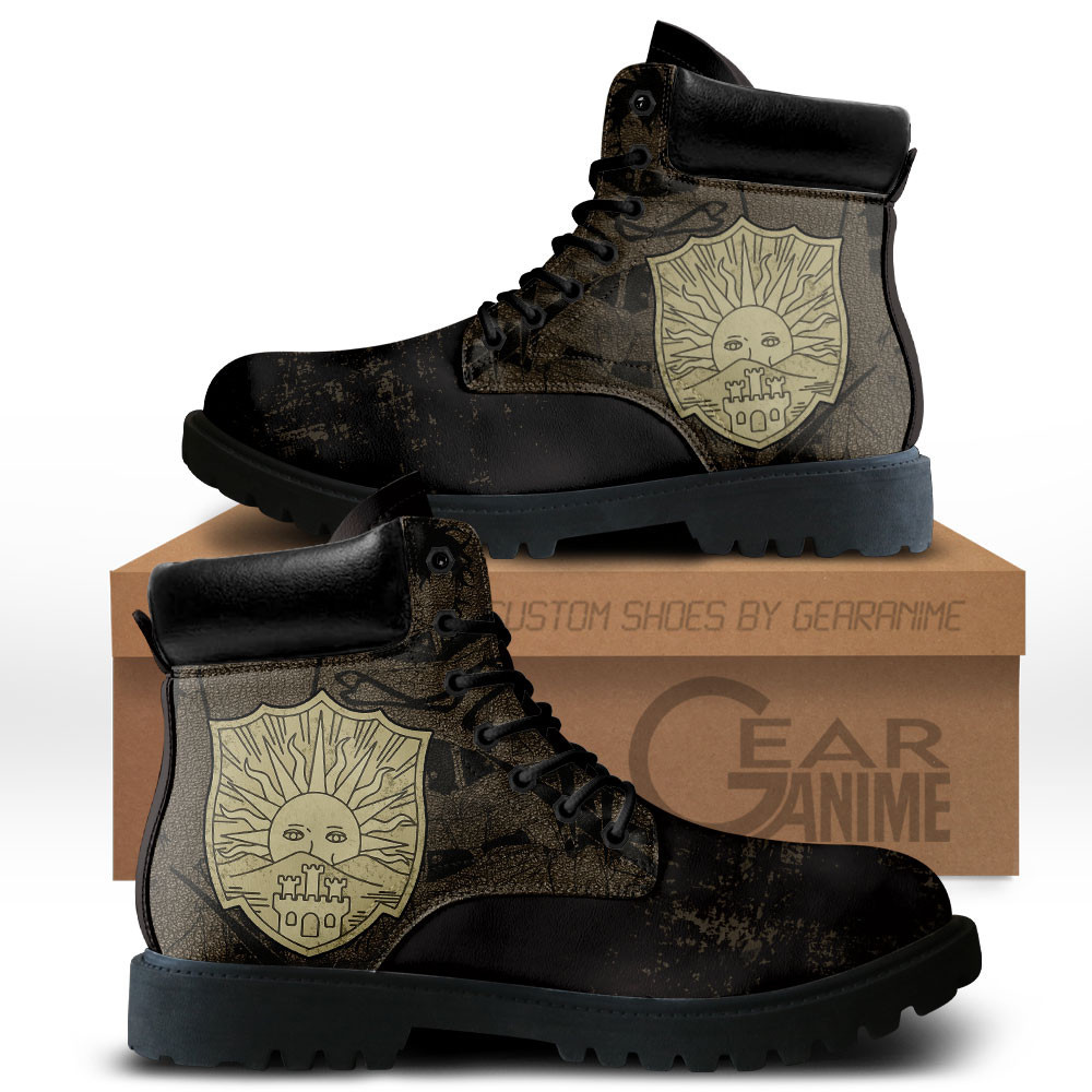 Golden Dawn Custom Anime Combat Boots MV0710