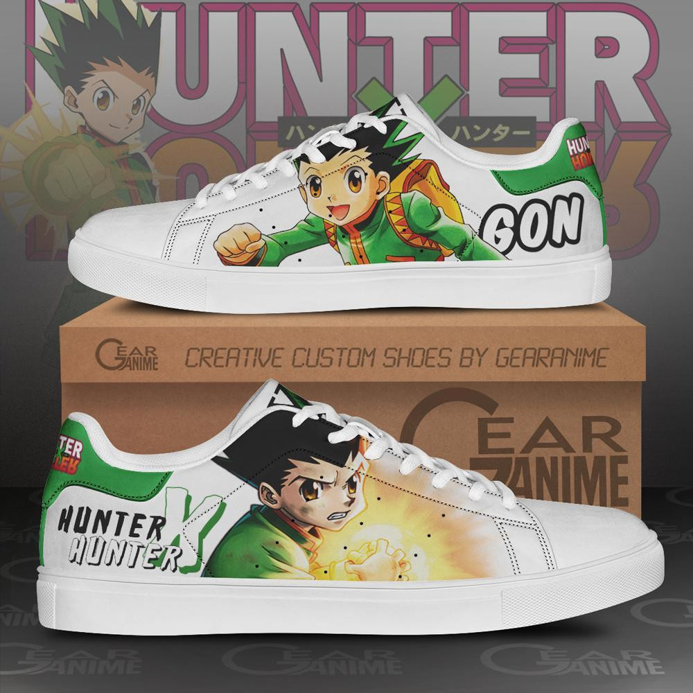 Gon Custom Anime Classic Court Shoes