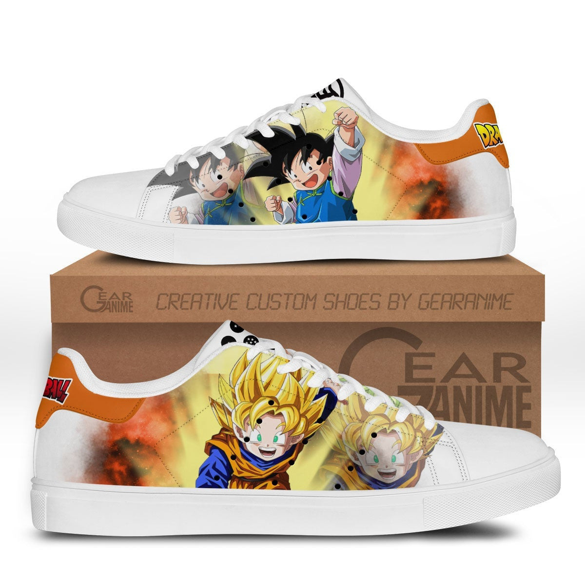 Goten Custom Anime Classic Court Shoes