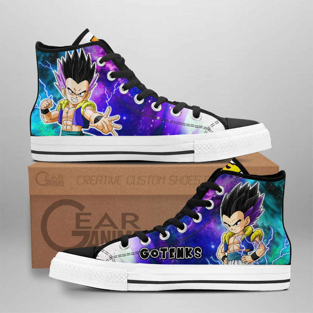 Gotenks Custom Anime High-Top Canvas Shoes Super Shoes NTT230