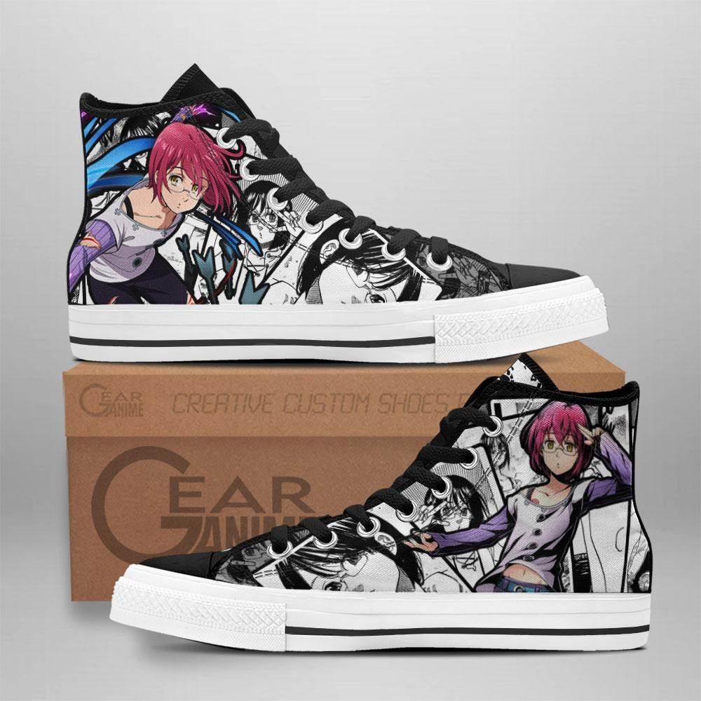 Gowther Custom Anime High-Top Canvas Shoes TT0909