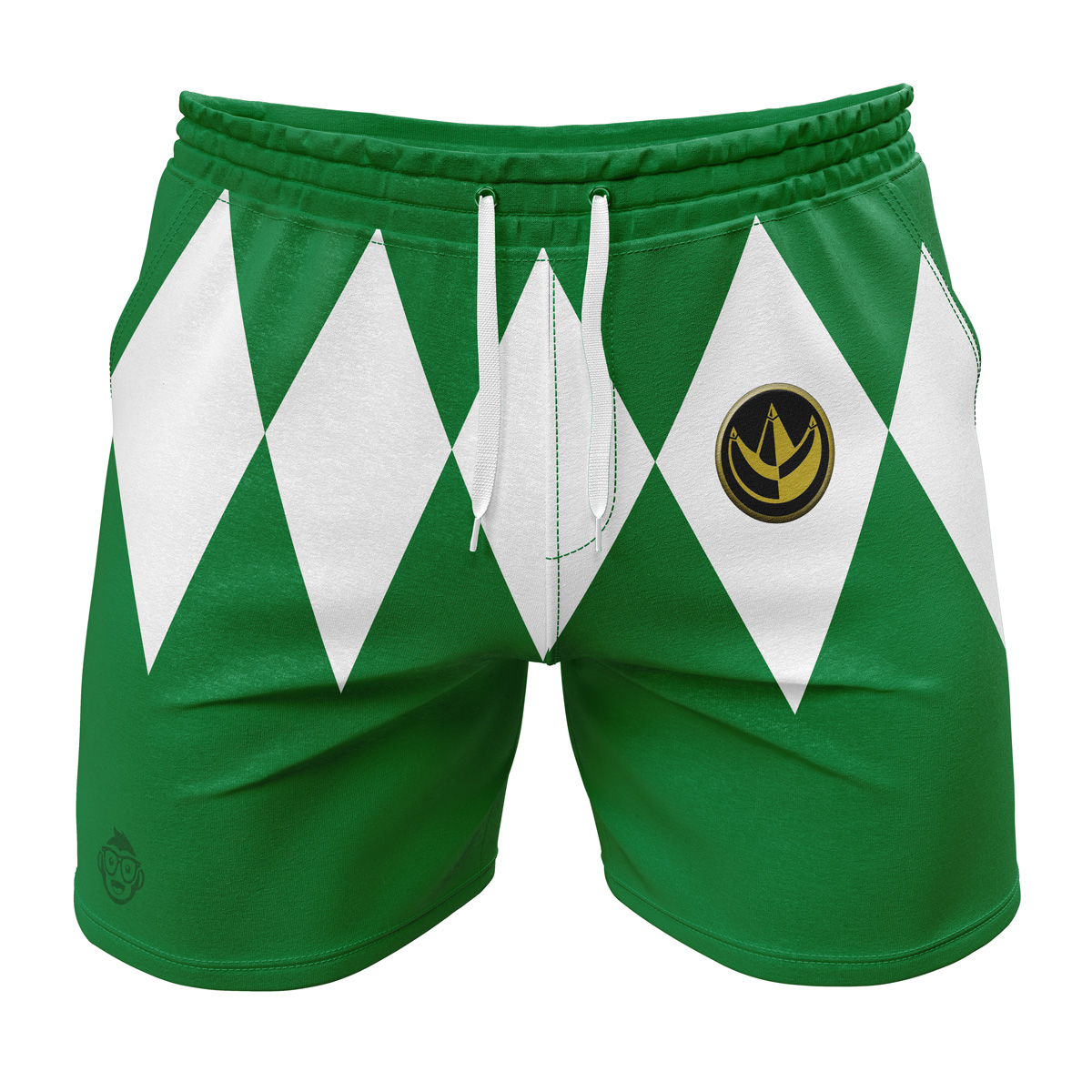 Green Ranger Mighty Morphin Power Rangers Gym Shorts