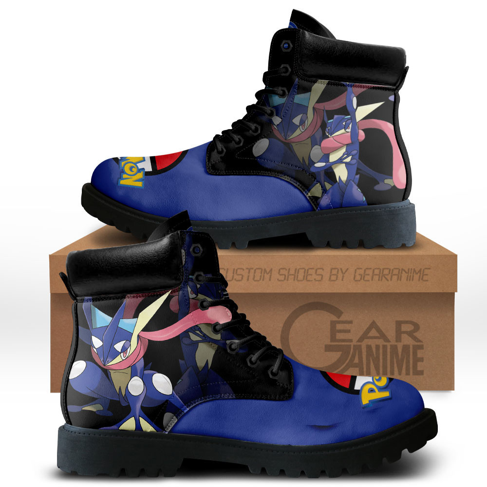 Greninja Custom Anime Combat Boots MV0512