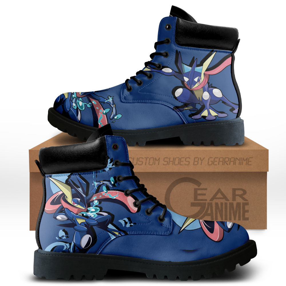 Greninja Custom Anime Combat Boots