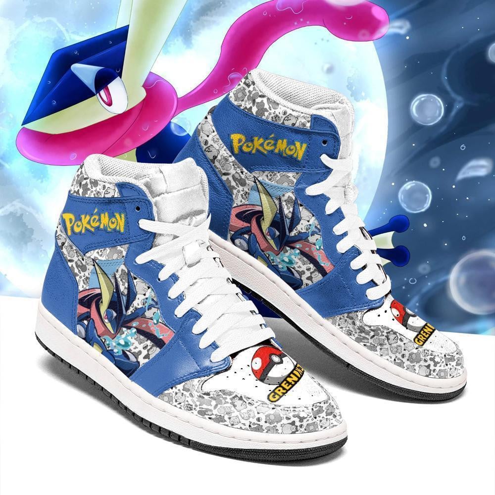 Greninja Custom Anime High-Top Leather Sneakers PT04