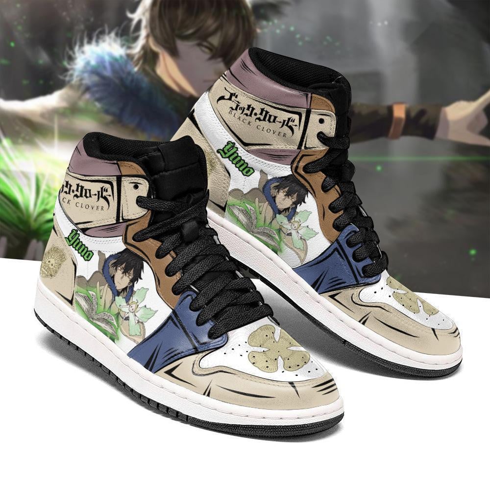 Grimore Yuno Custom Anime High-Top Leather Sneakers