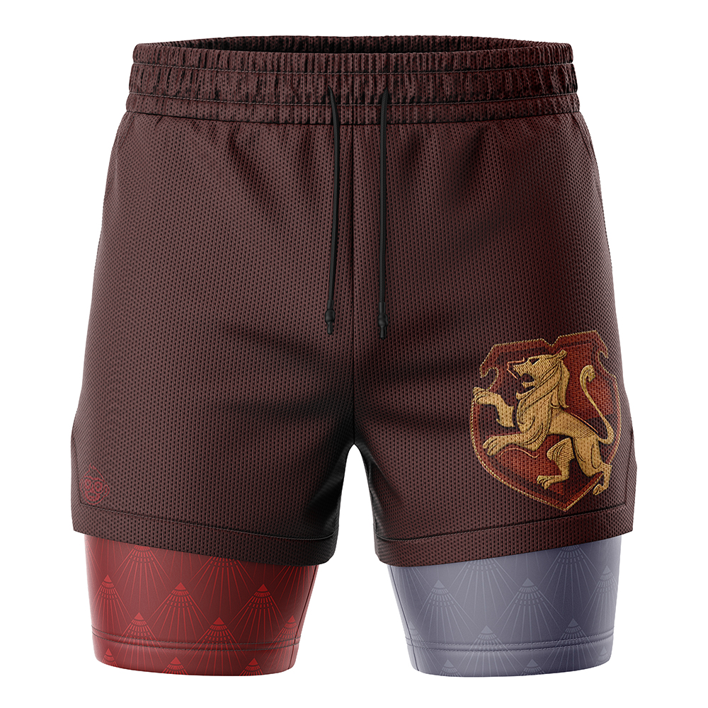 Gryffindor Hogwarts Legacy Harry Potter 2-in-1 Performance Shorts