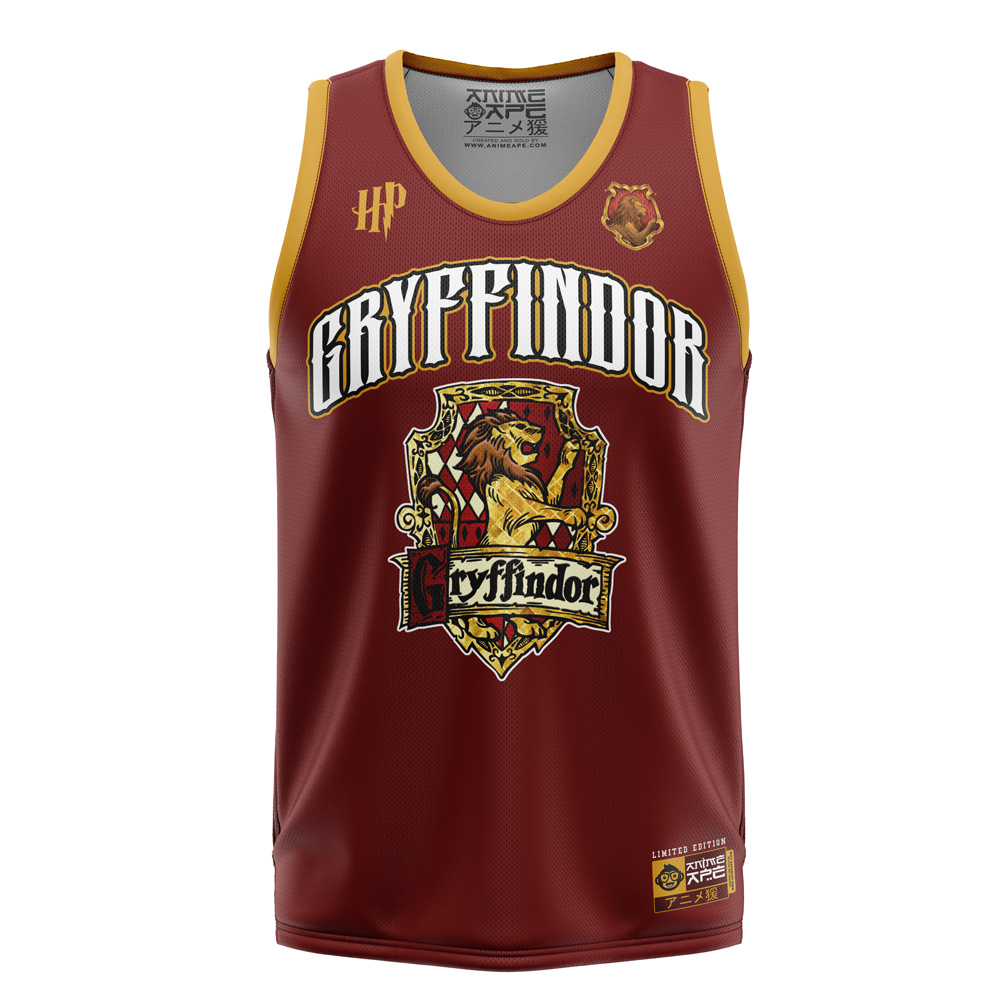 Gryffindor House Harry Potter Basketball Jersey