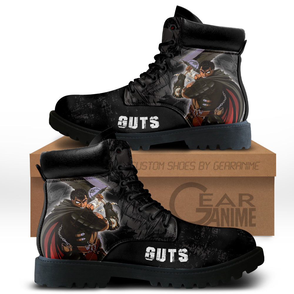Guts Custom Anime Combat Boots