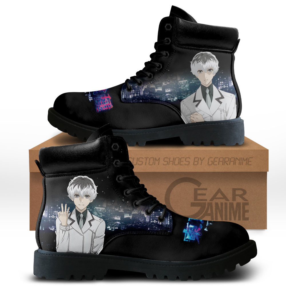 Haise Sasaki Custom Anime Combat Boots MV0711