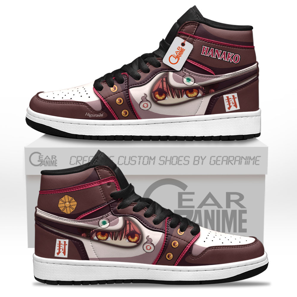 Hanako Custom Anime High-Top Leather Sneakers