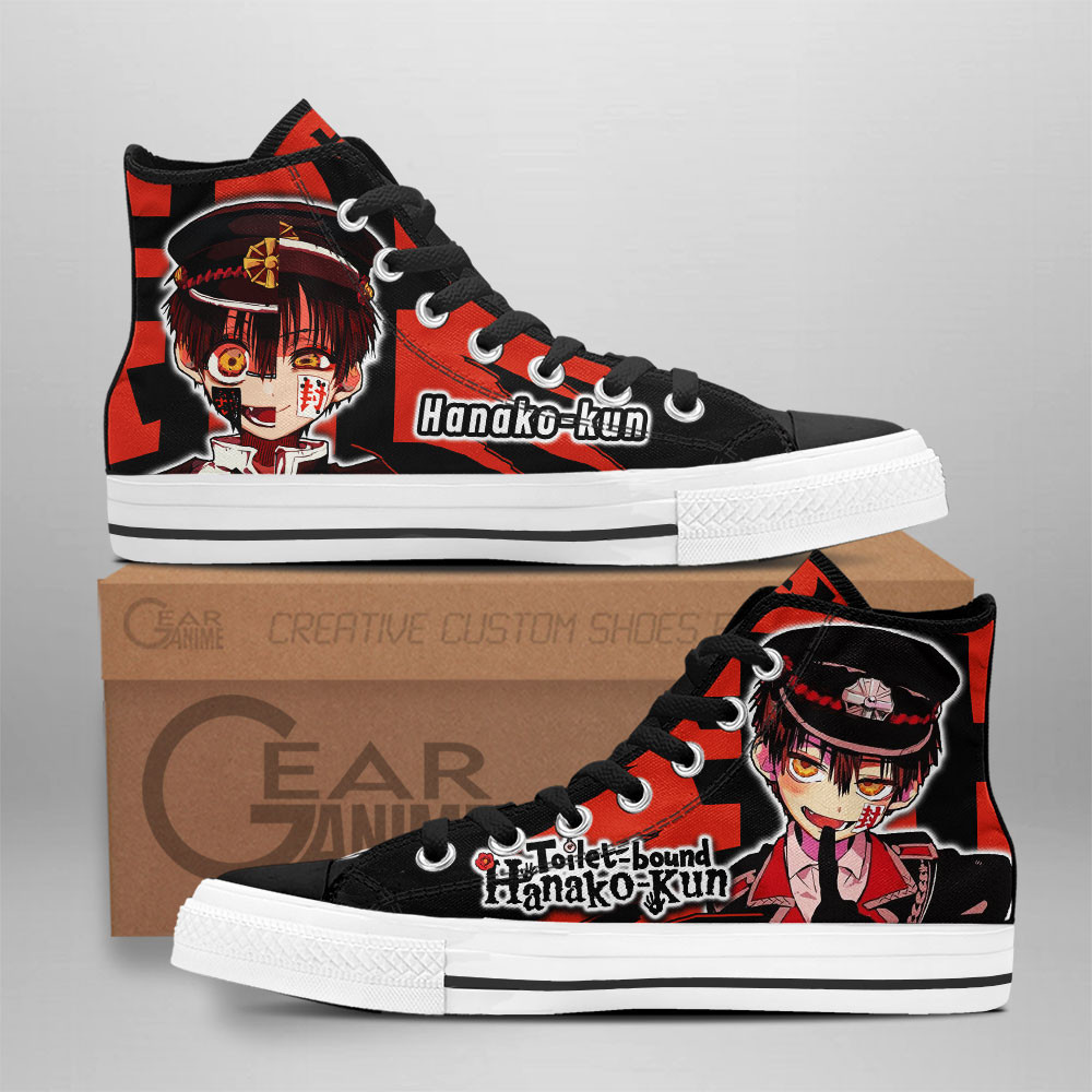 Hanako-kun Custom Anime High-Top Canvas Shoes Toilet-bound Shoes NTT290