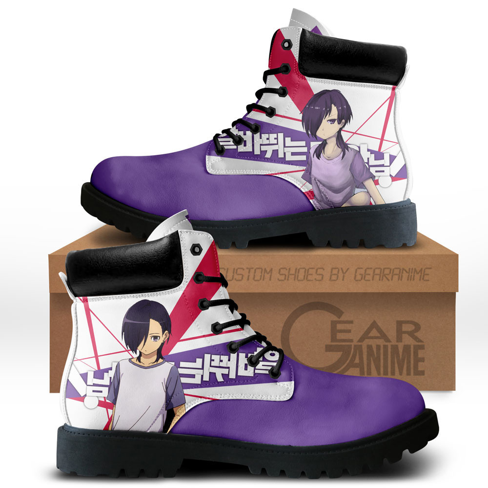Hanzo Urushihara Custom Anime Combat Boots NTT071