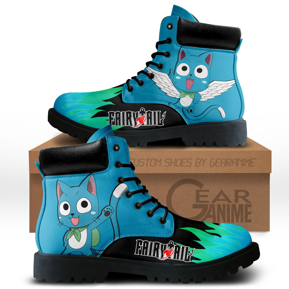 Happy Custom Anime Combat Boots NTT071