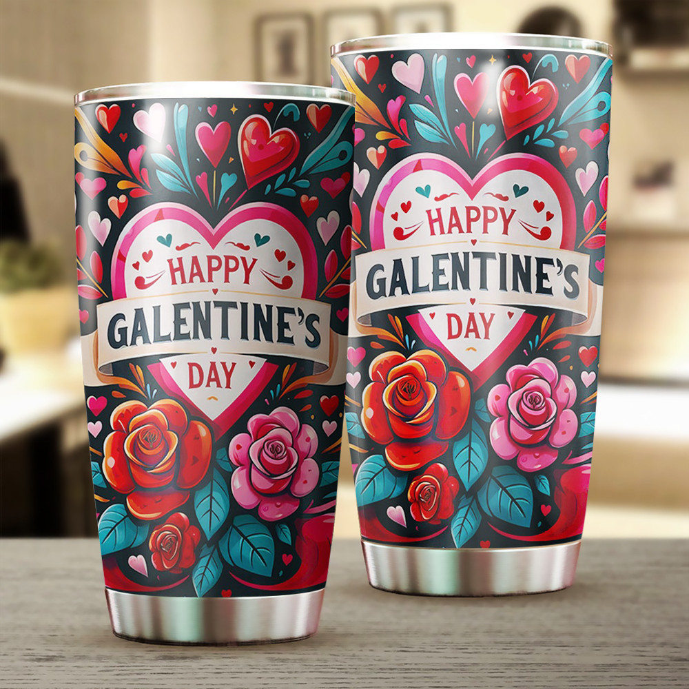 Happy Galentine’s Day Tumbler