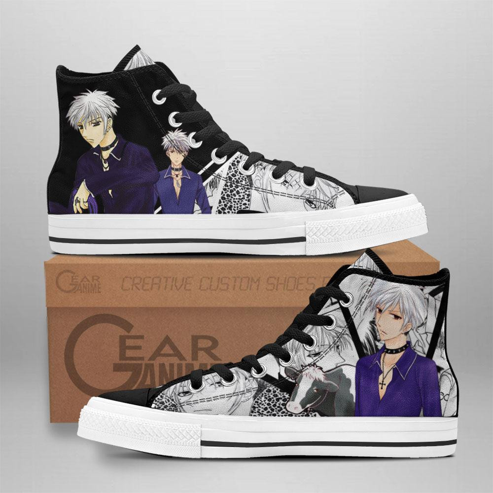 Hatsuharu Sohma Custom Anime High-Top Canvas Shoes TT2809