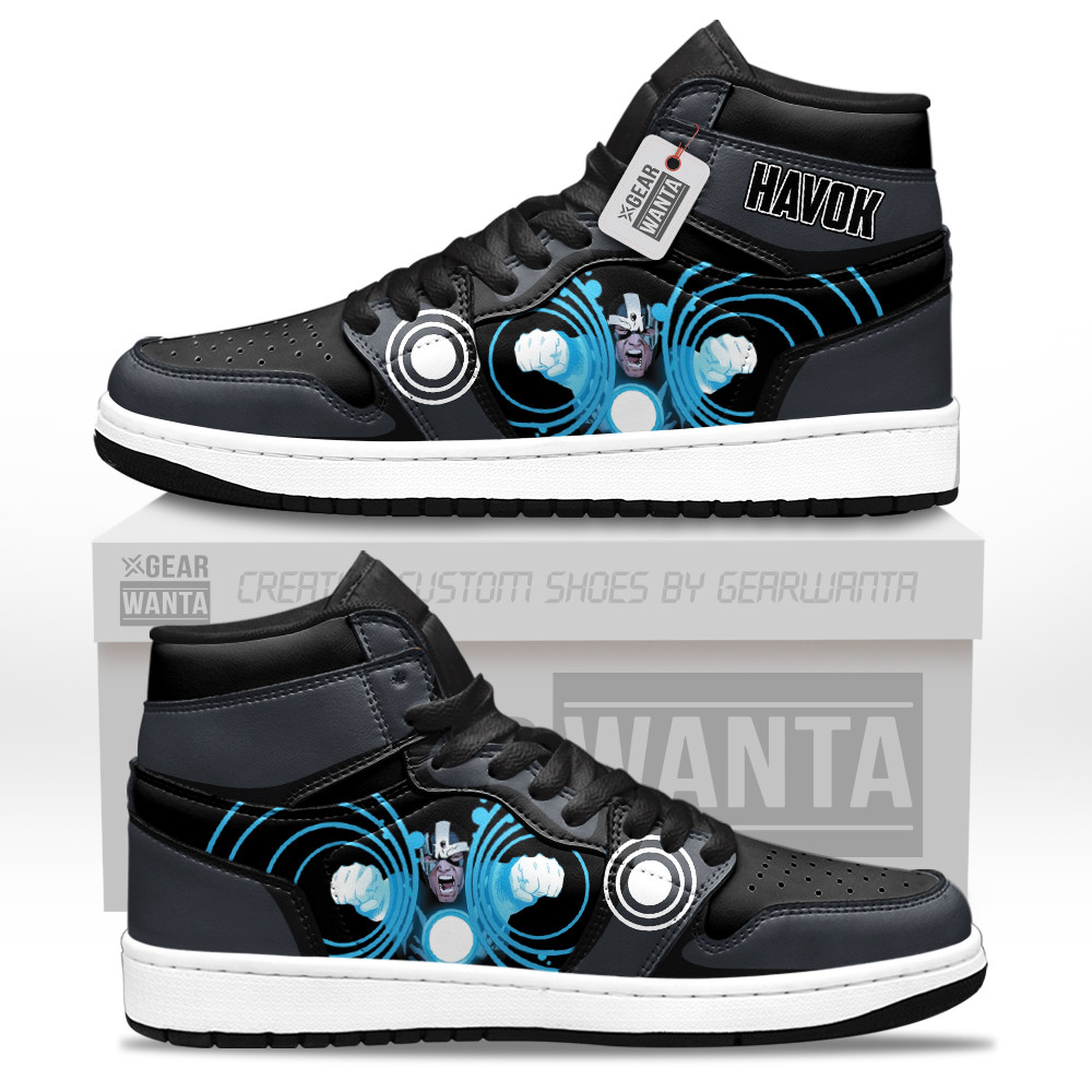 Havok Custom Movie High-Top Leather Sneakers