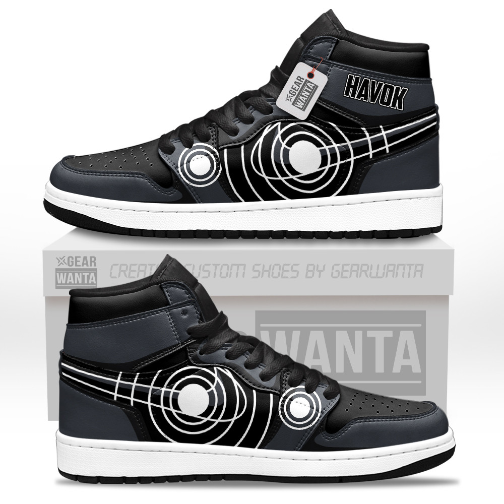 Havok Custom Movie High-Top Leather Sneakers