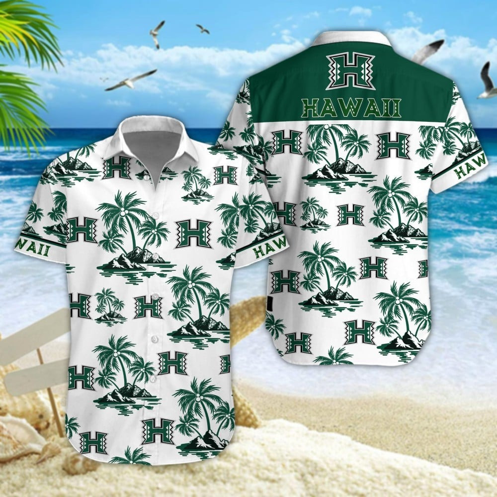 Hawaii Rainbow Warriors Football Hawaiian Tropical Game Day Apparel First Father's Day Gift