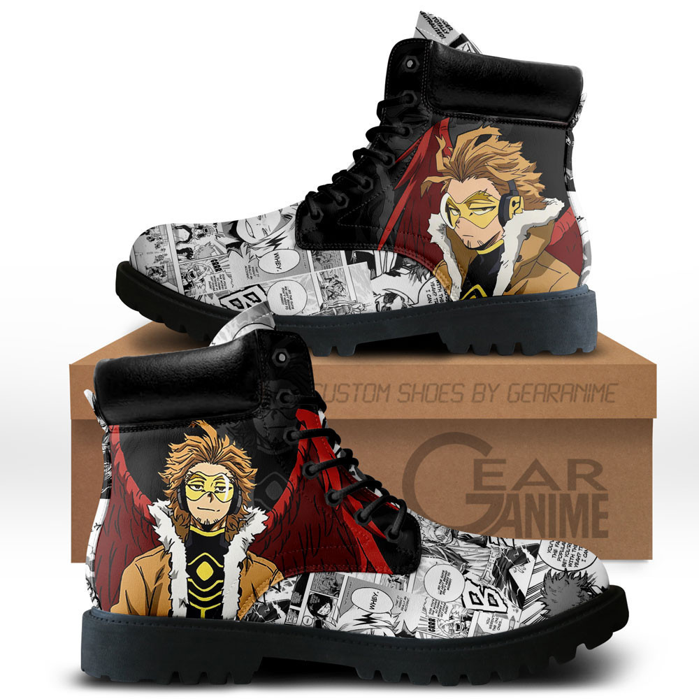 Hawks Custom Anime Combat Boots NTT171