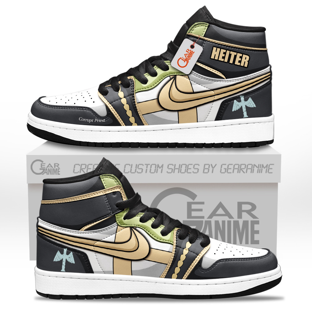 Heiter Custom High-Top Leather Sneakers