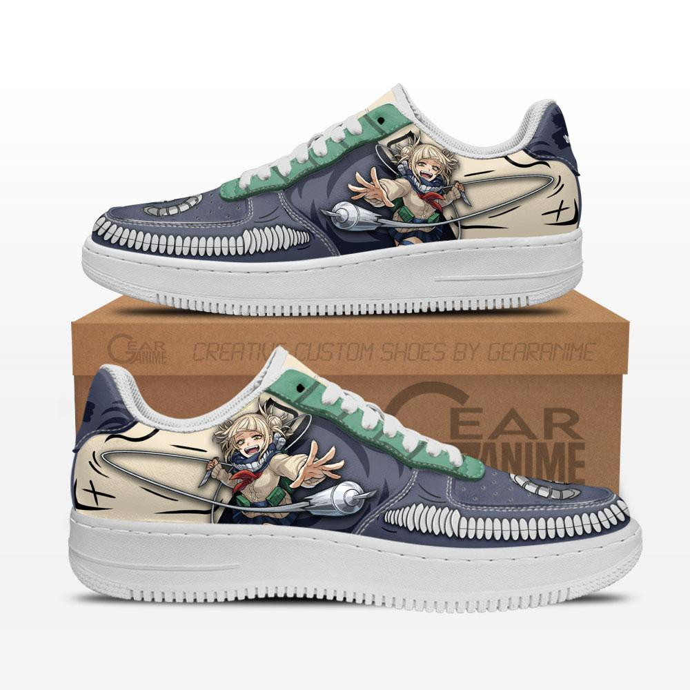 Himiko Toga Custom Anime Low-Top Leather Sneakers