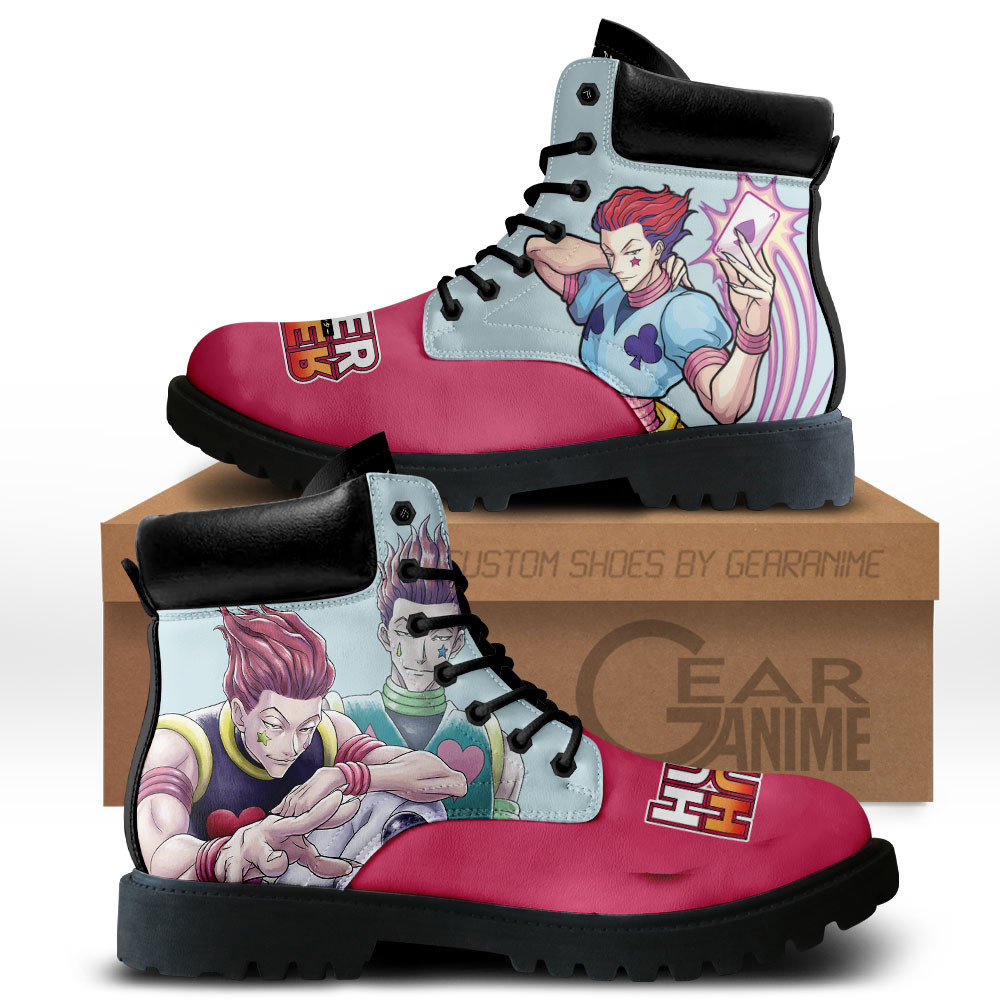 Hisoka Custom Anime Combat Boots MV0512