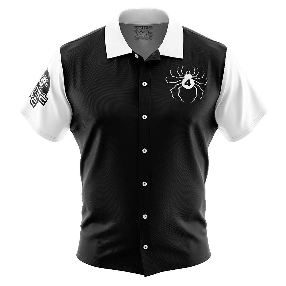 Hisoka V2 Phantom Troupe Hunter X Hunter Button Up Hawaiian Shirt