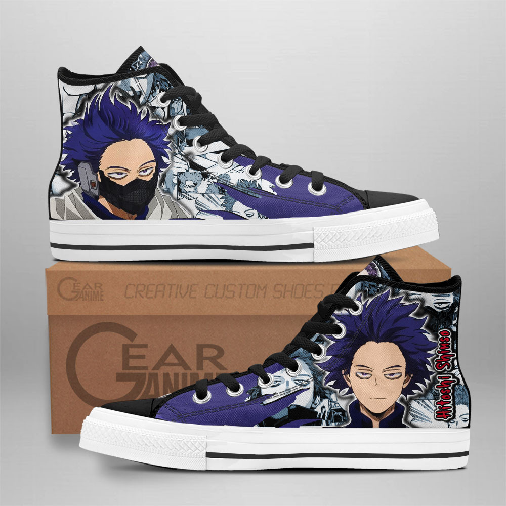Hitoshi Shinso Custom Anime High-Top Canvas Shoes NTT291