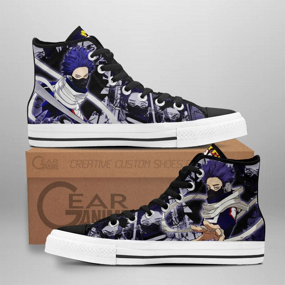 Hitoshi Shinso Custom Anime High-Top Canvas Shoes TT2708