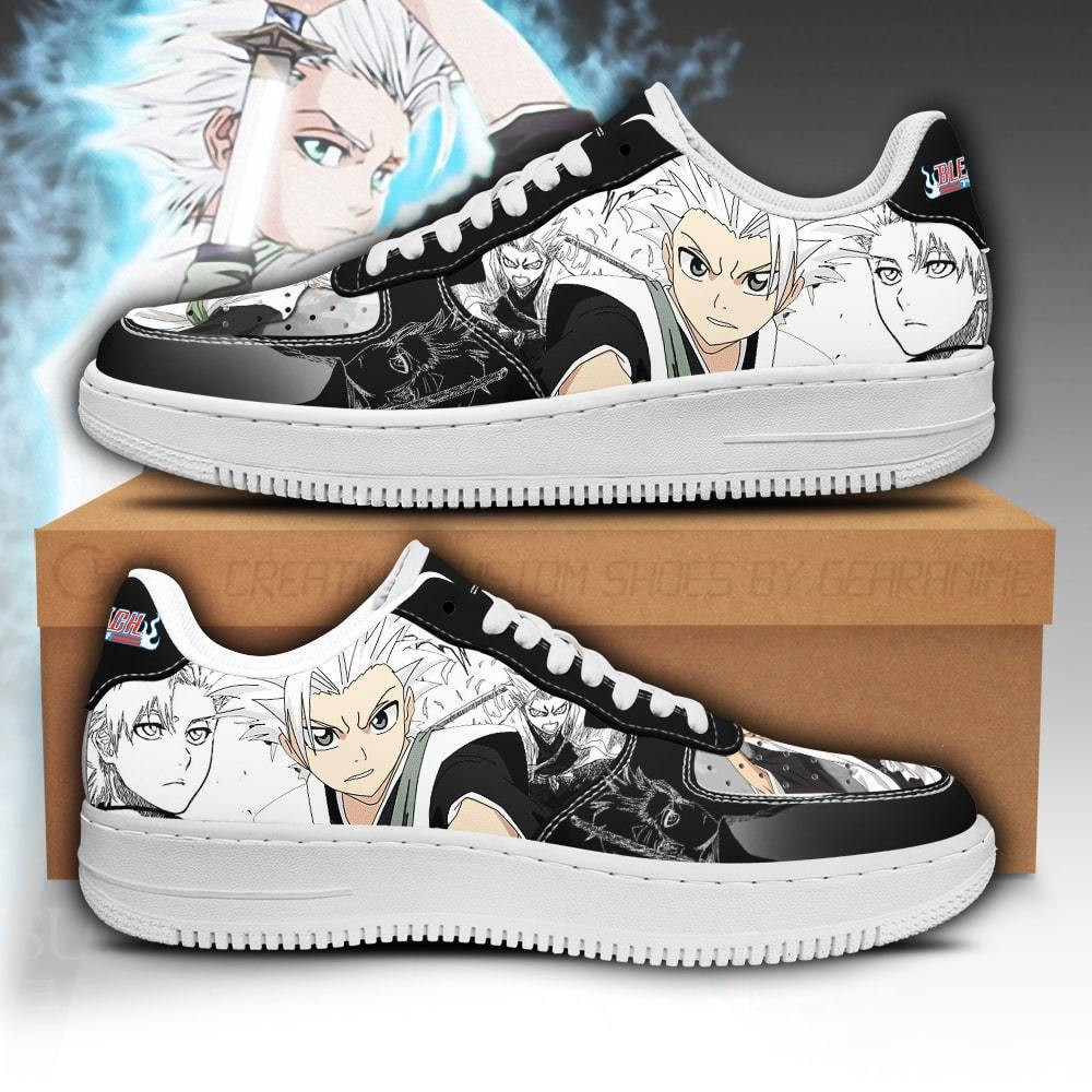Hitsugaya Custom Anime Low-Top Leather Sneakers