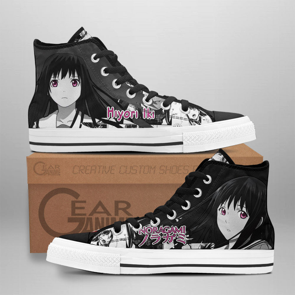 Hiyori Iki Custom Anime High-Top Canvas Shoes NTT131