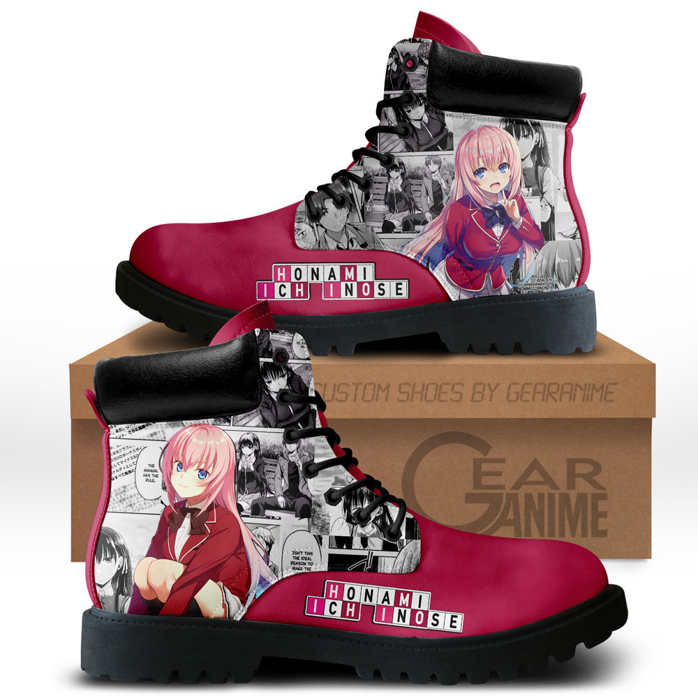 Honami Ichinose Custom Anime Combat Boots NTT281