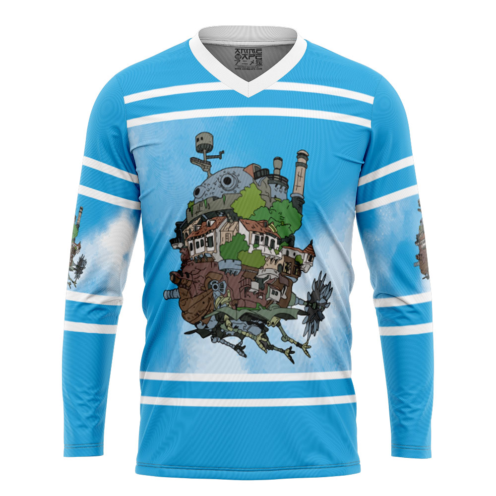 Howl’s Moving Castle Studio Ghibli Hockey Jersey