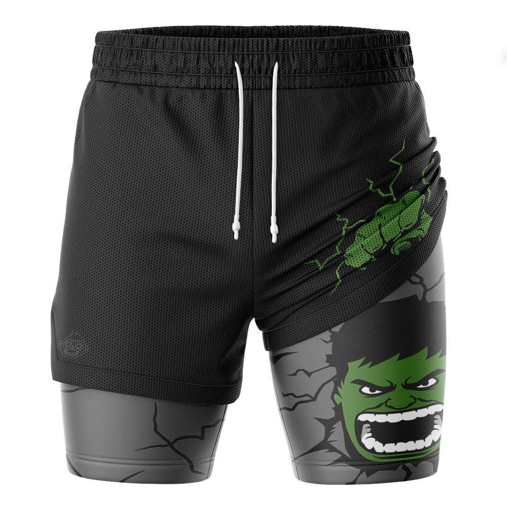 Hulk V2 Marvel 2-in-1 Performance Shorts
