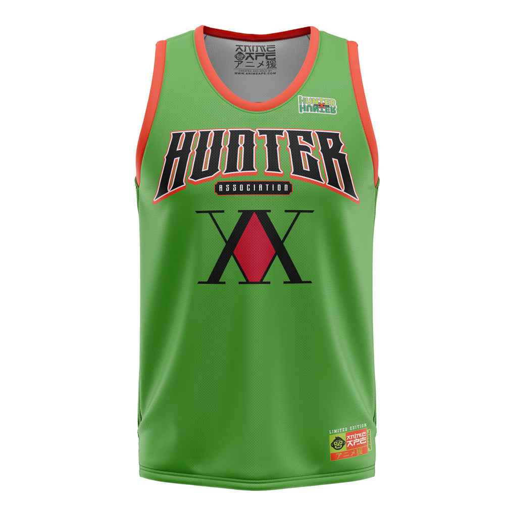 Hunter Association Gon Hunter X Hunter Basketball Jersey