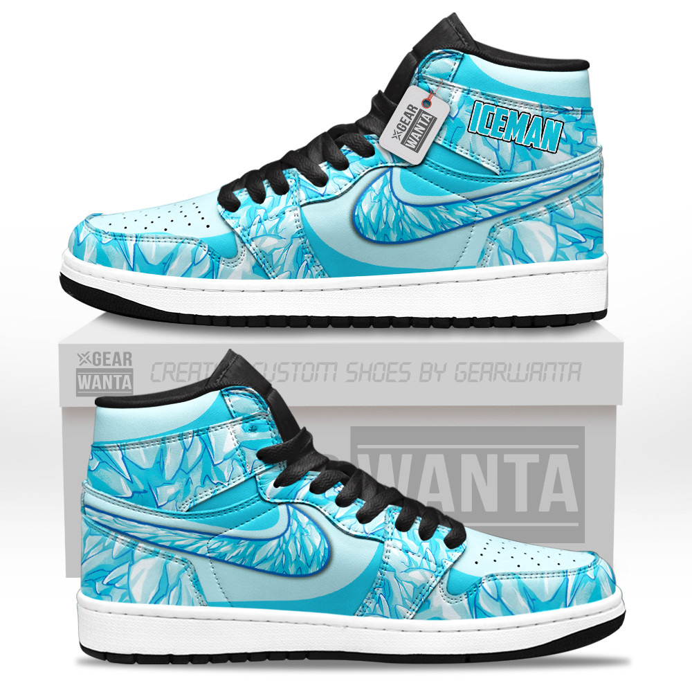 Iceman Custom Movie High-Top Leather Sneakers