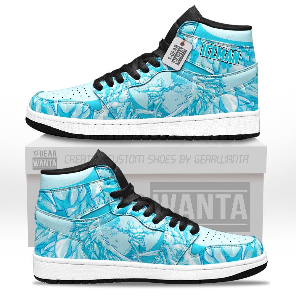 Iceman Custom Movie High-Top Leather Sneakers