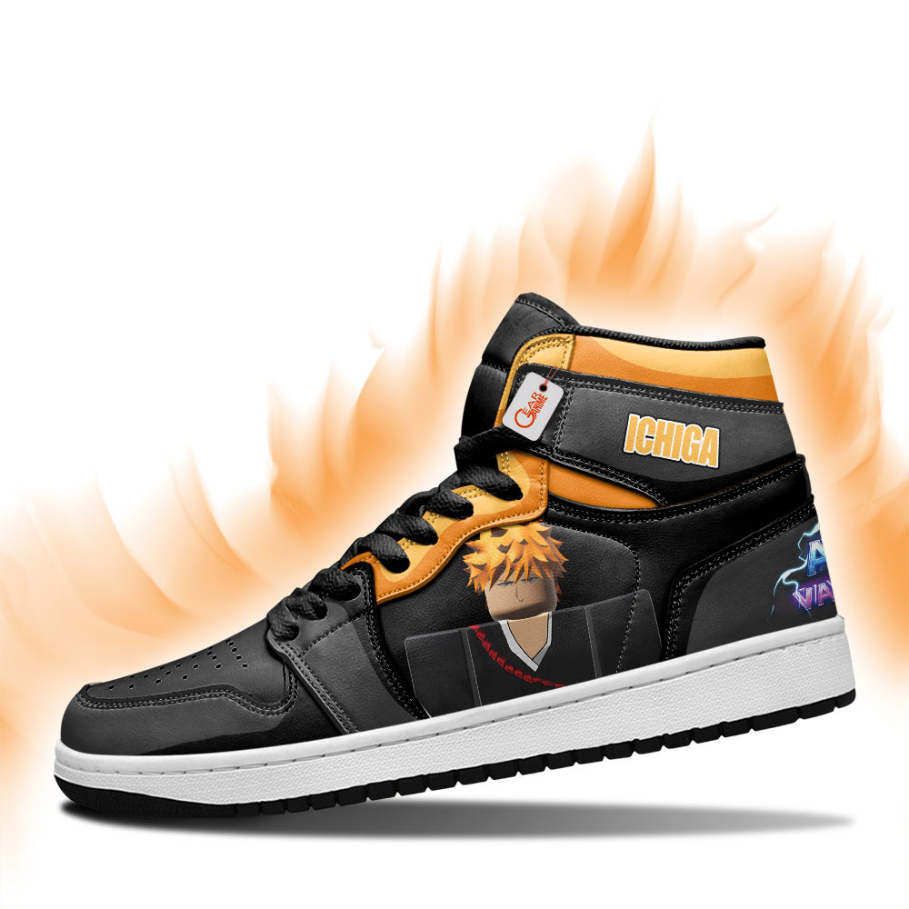 Ichiga Custom Gaming High-Top Leather Sneakers Games Collection Personalized