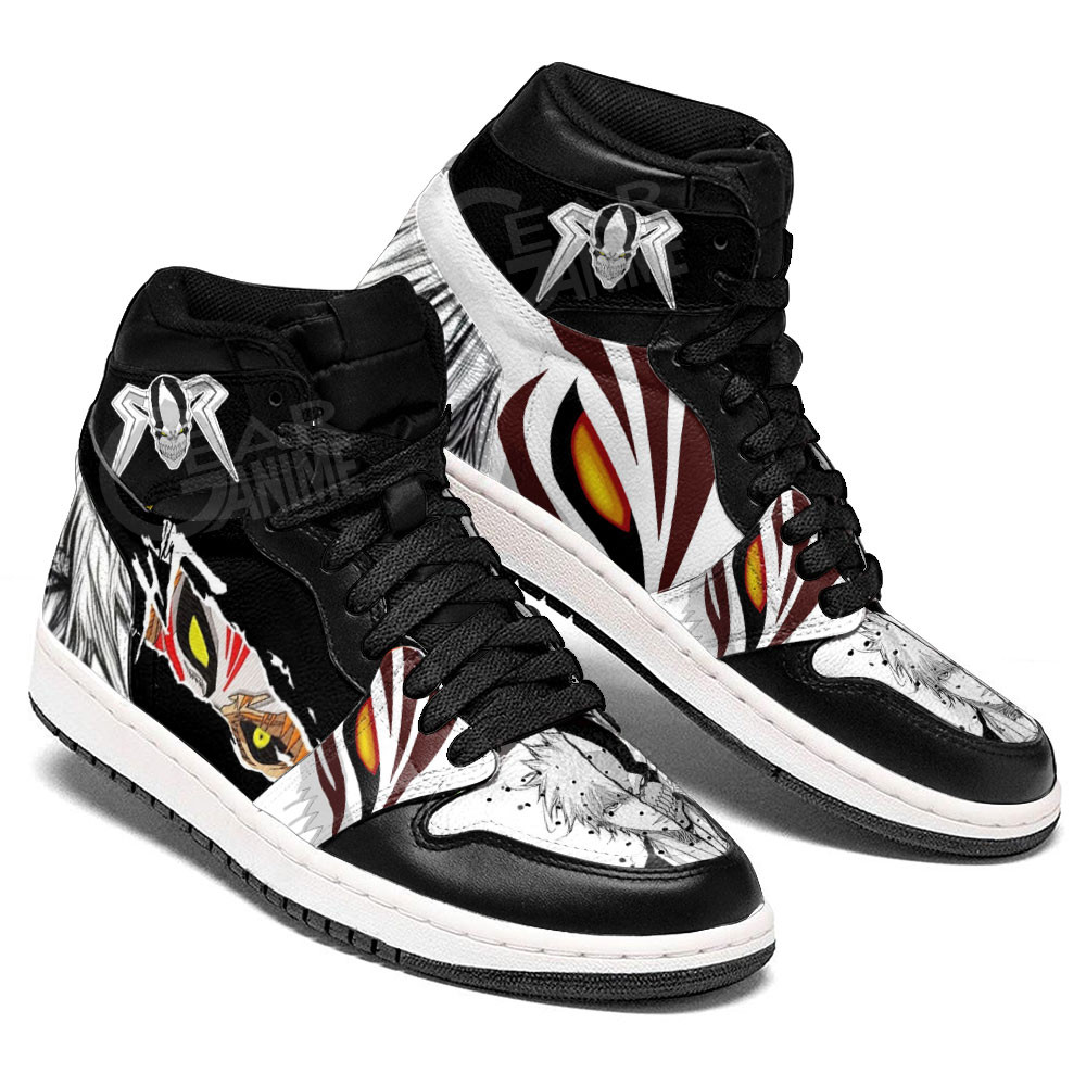 Ichigo Kurosaki Custom Anime High-Top Leather Sneakers Personalized