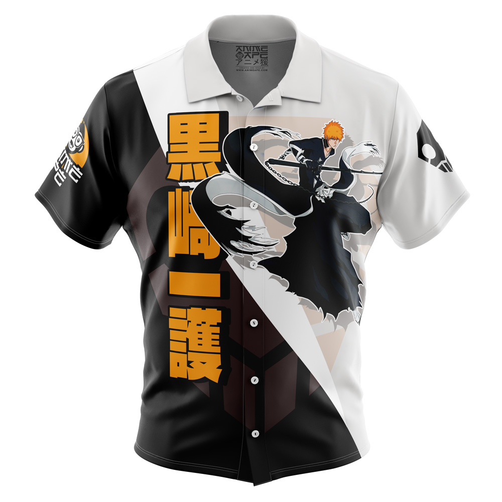 Ichigo Kurosaki TYBWA V2 Bleach Button Up Hawaiian Shirt