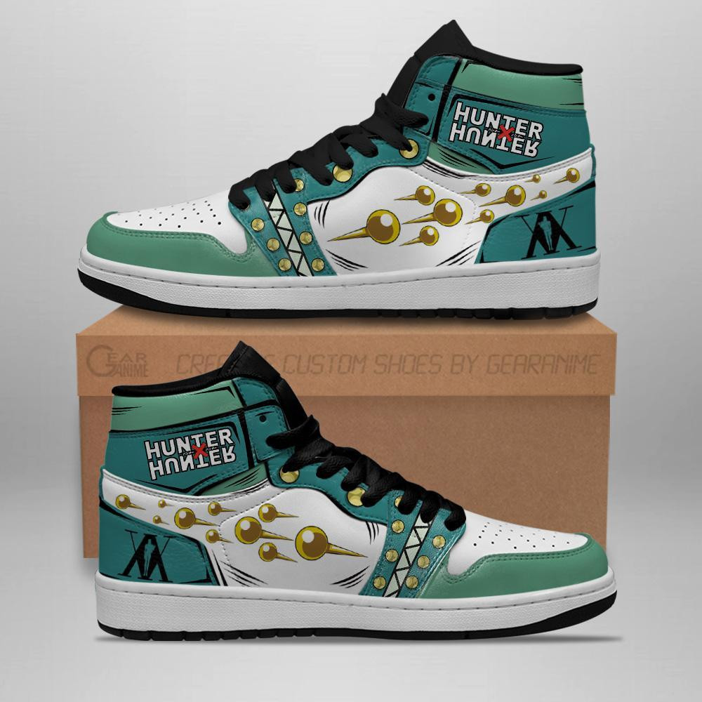 Illumi Zoldyck Custom Anime High-Top Leather Sneakers