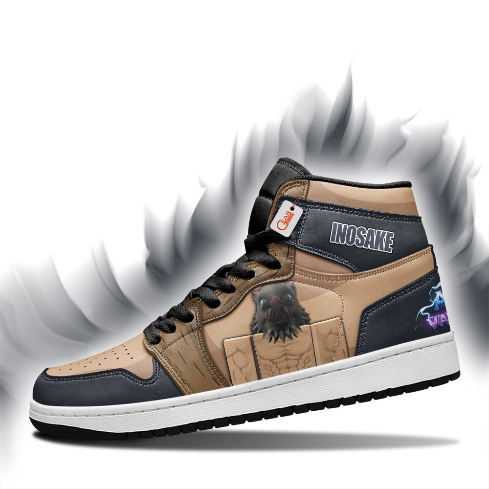 Inosake Custom Gaming High-Top Leather Sneakers Games Collection Personalized