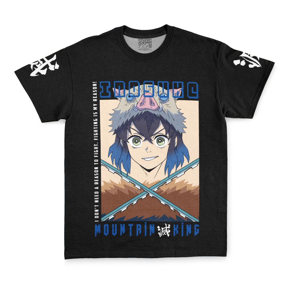Inosuke Hashibara I Don’t Demon Slayer Streetwear T-Shirt